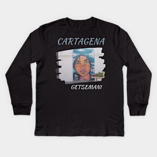 Barrio Getsemani Kids Long Sleeve T-Shirt